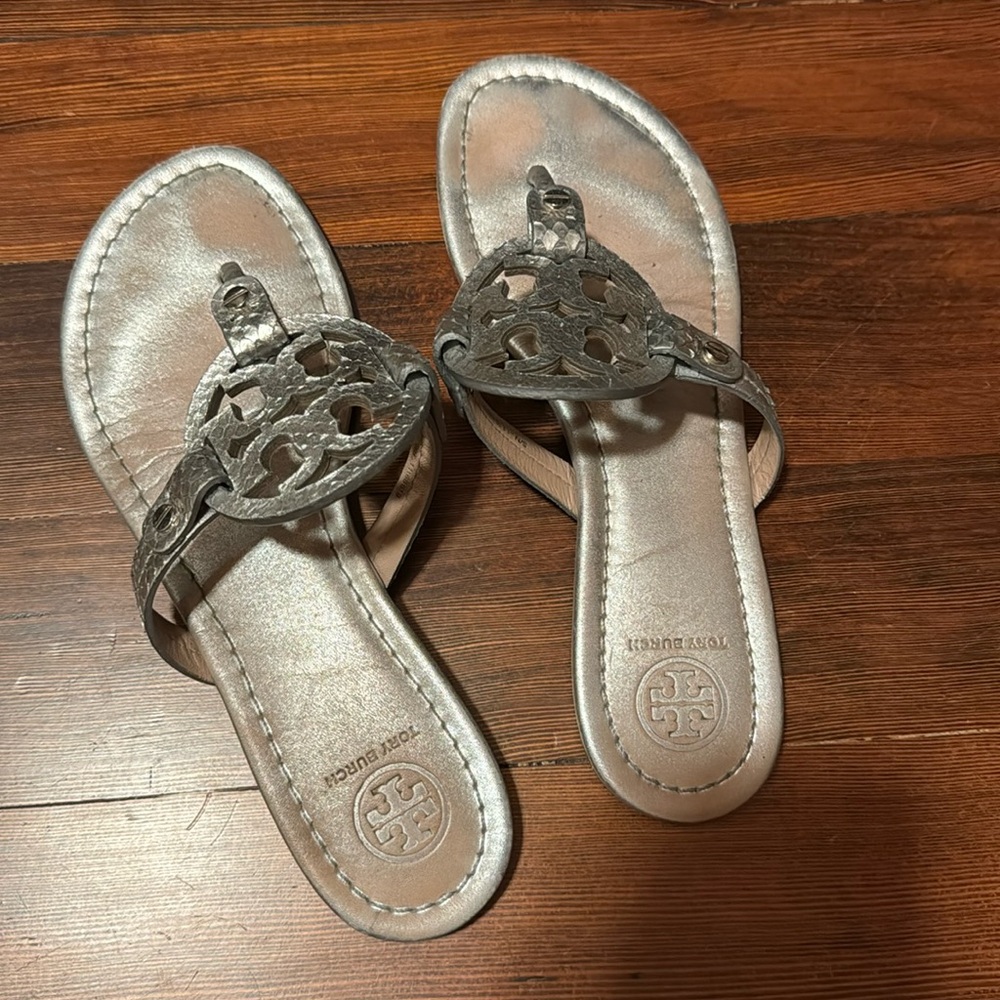 Tory Burch Leather Sandals
